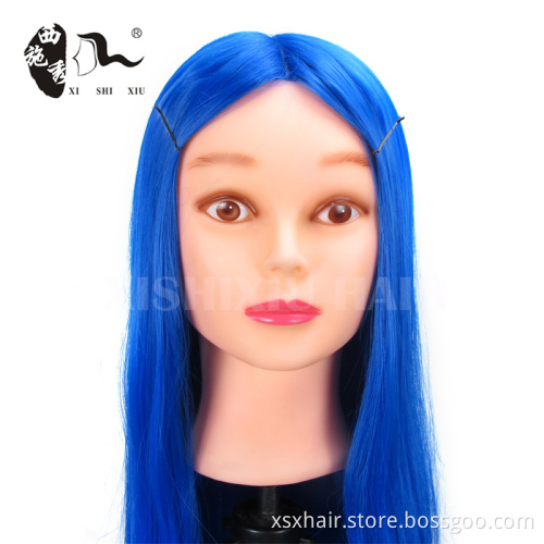 Alibaba express wig cosmetology gold manniquin head synthetic hair